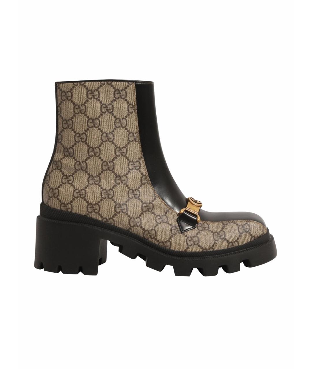 GUCCI Кожаные полусапоги, фото 1