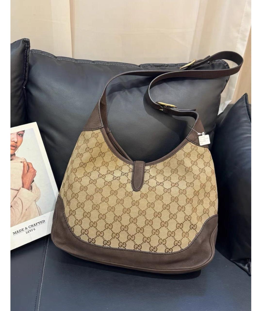 GUCCI Коричневая сумка через плечо, фото 3