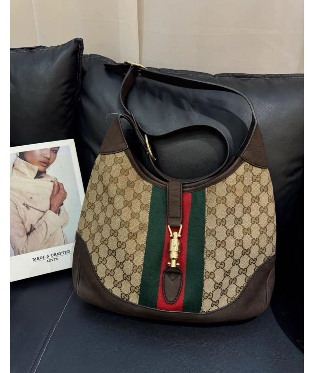 GUCCI Коричневая сумка через плечо, фото 2