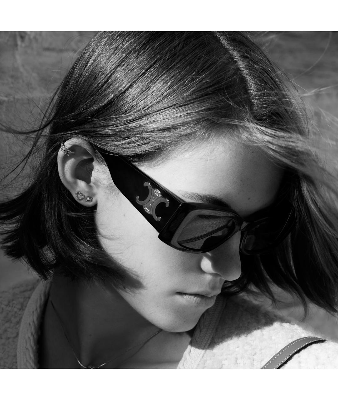 CELINE Черные солнцезащитные очки, фото 4