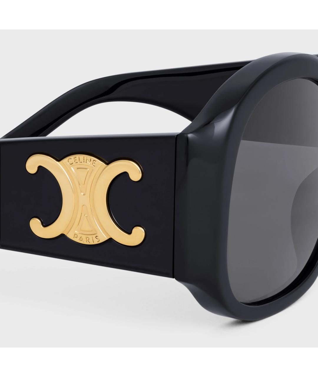 CELINE Черные солнцезащитные очки, фото 3