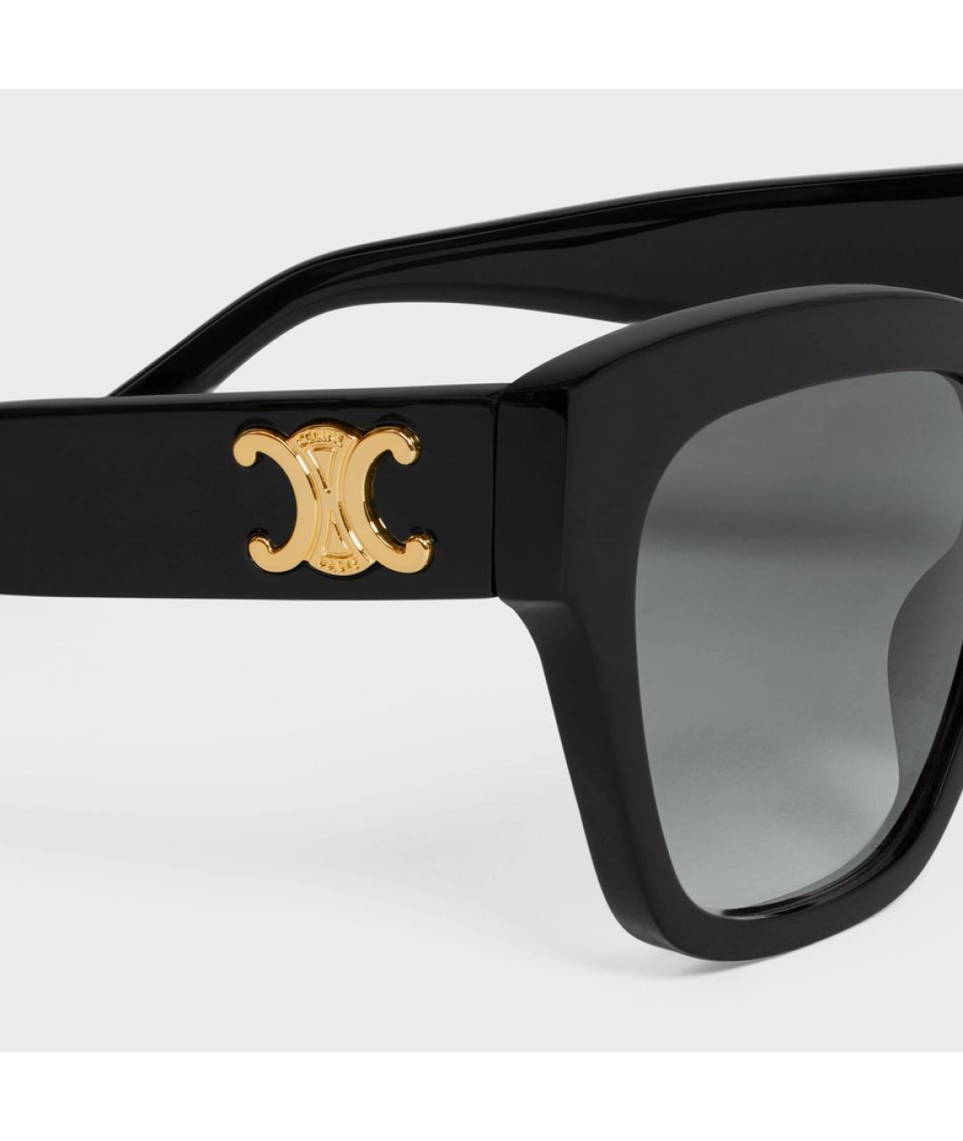 CELINE Черные солнцезащитные очки, фото 2