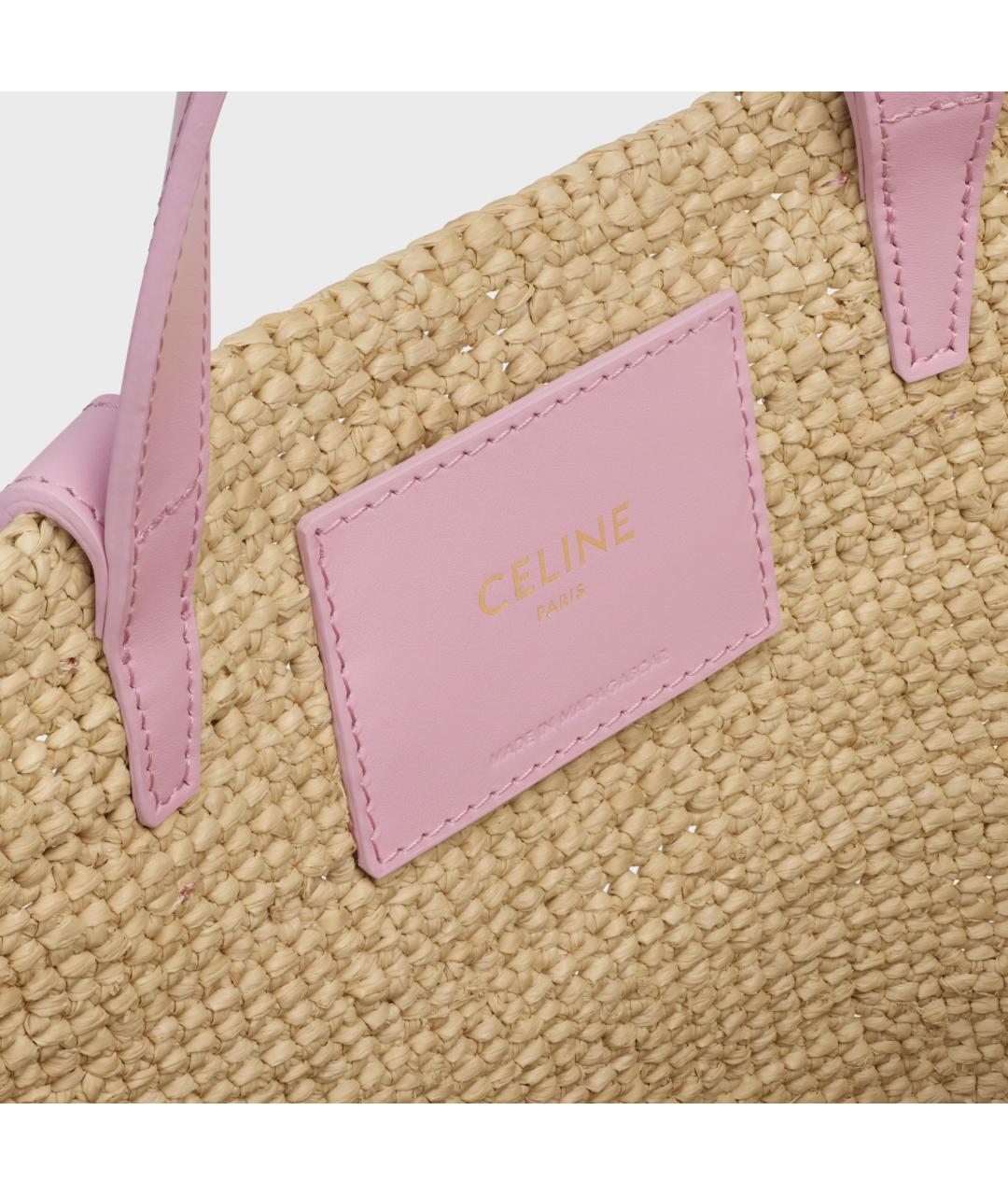 CELINE Бежевая сумка тоут, фото 4