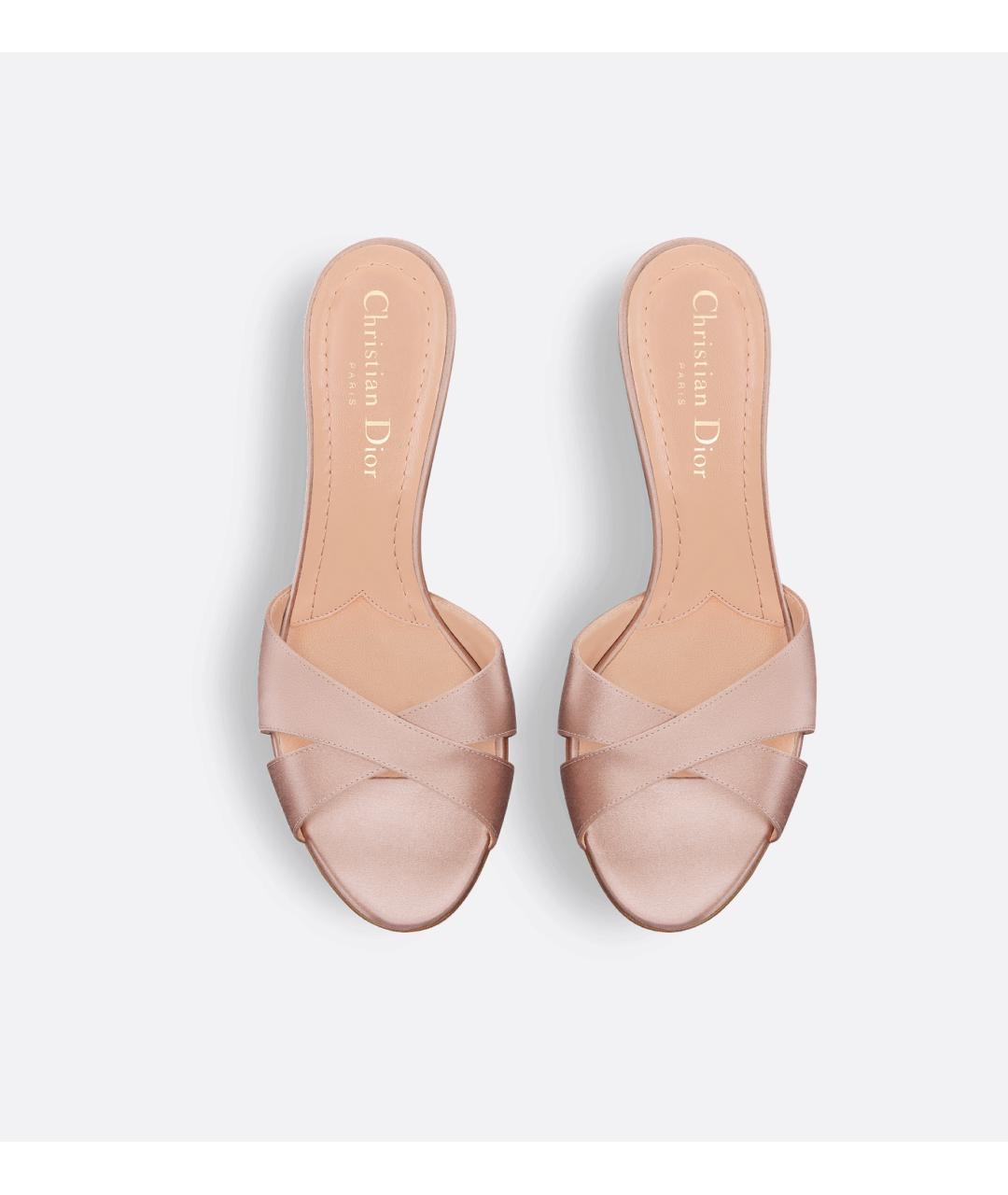 CHRISTIAN DIOR Розовые мюли, фото 2