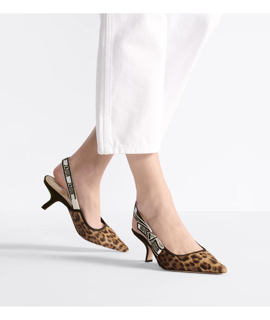 CHRISTIAN DIOR Мульти кожаные туфли, фото 3