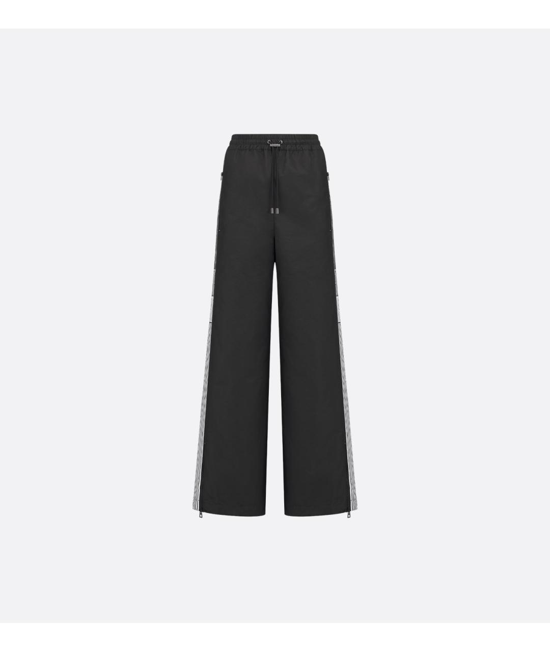 CHRISTIAN DIOR Черные полиэстеровые спортивные брюки и шорты, фото 3