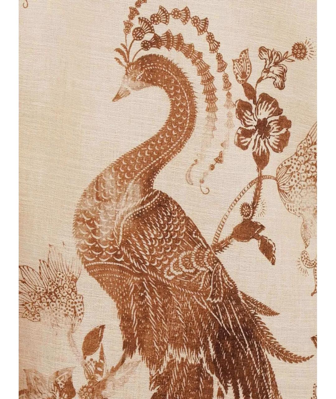 ZIMMERMANN Бежевая хлопковая туника, фото 2