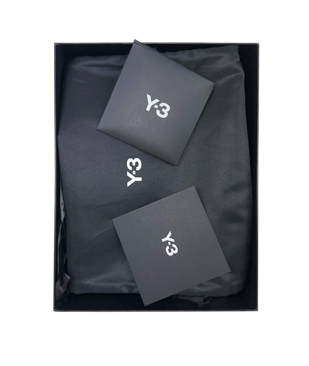 Y-3 Бежевые текстильные низкие кроссовки / кеды, фото 5