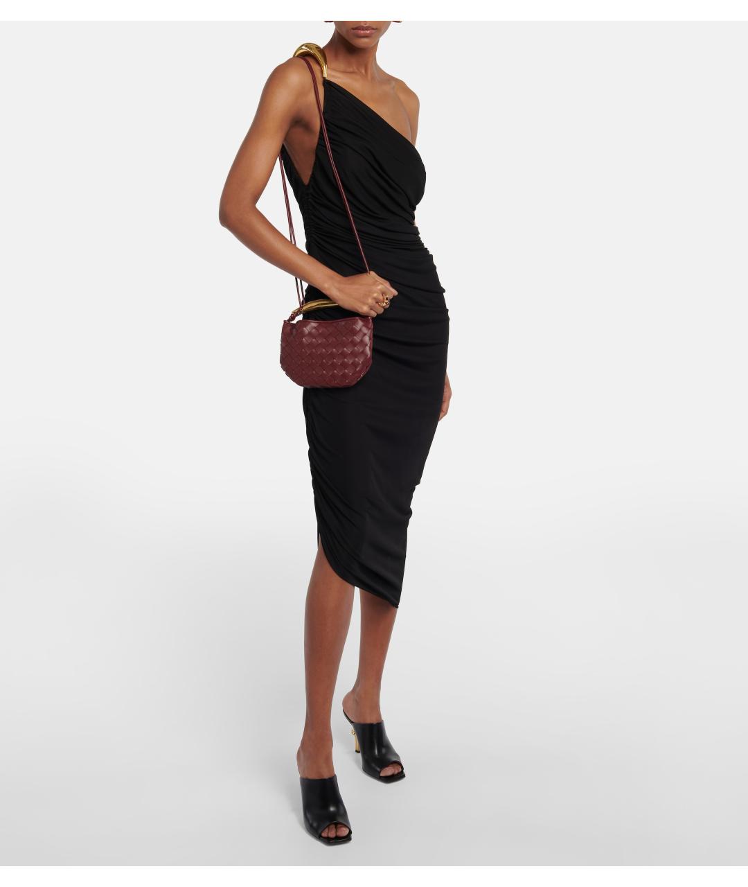 BOTTEGA VENETA Черные кожаные мюли, фото 9