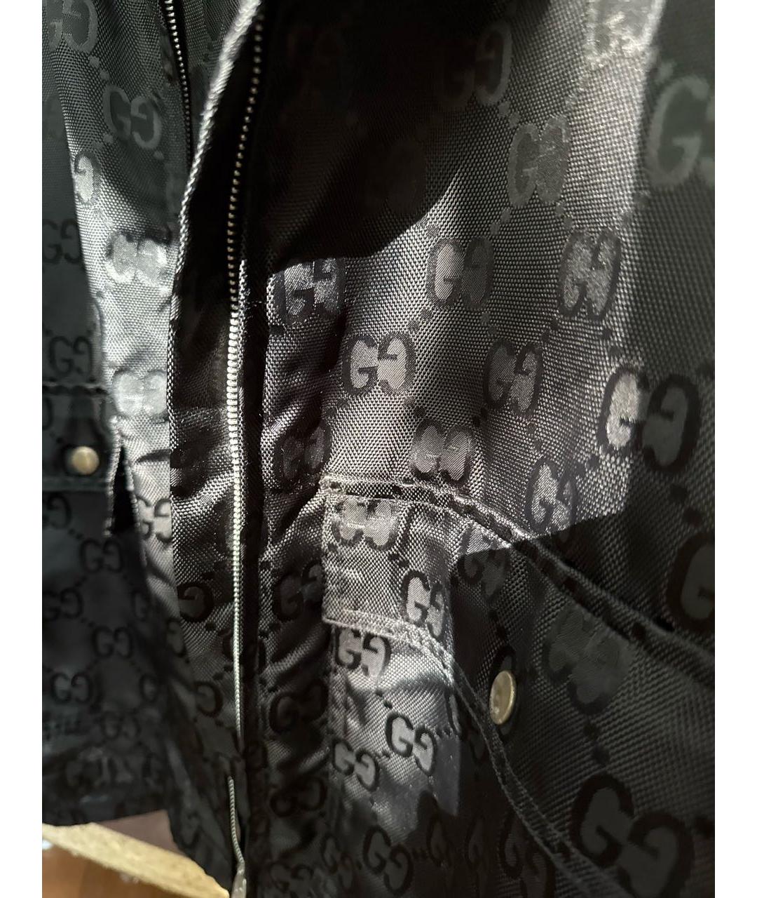 GUCCI Черный тренч / плащ, фото 4