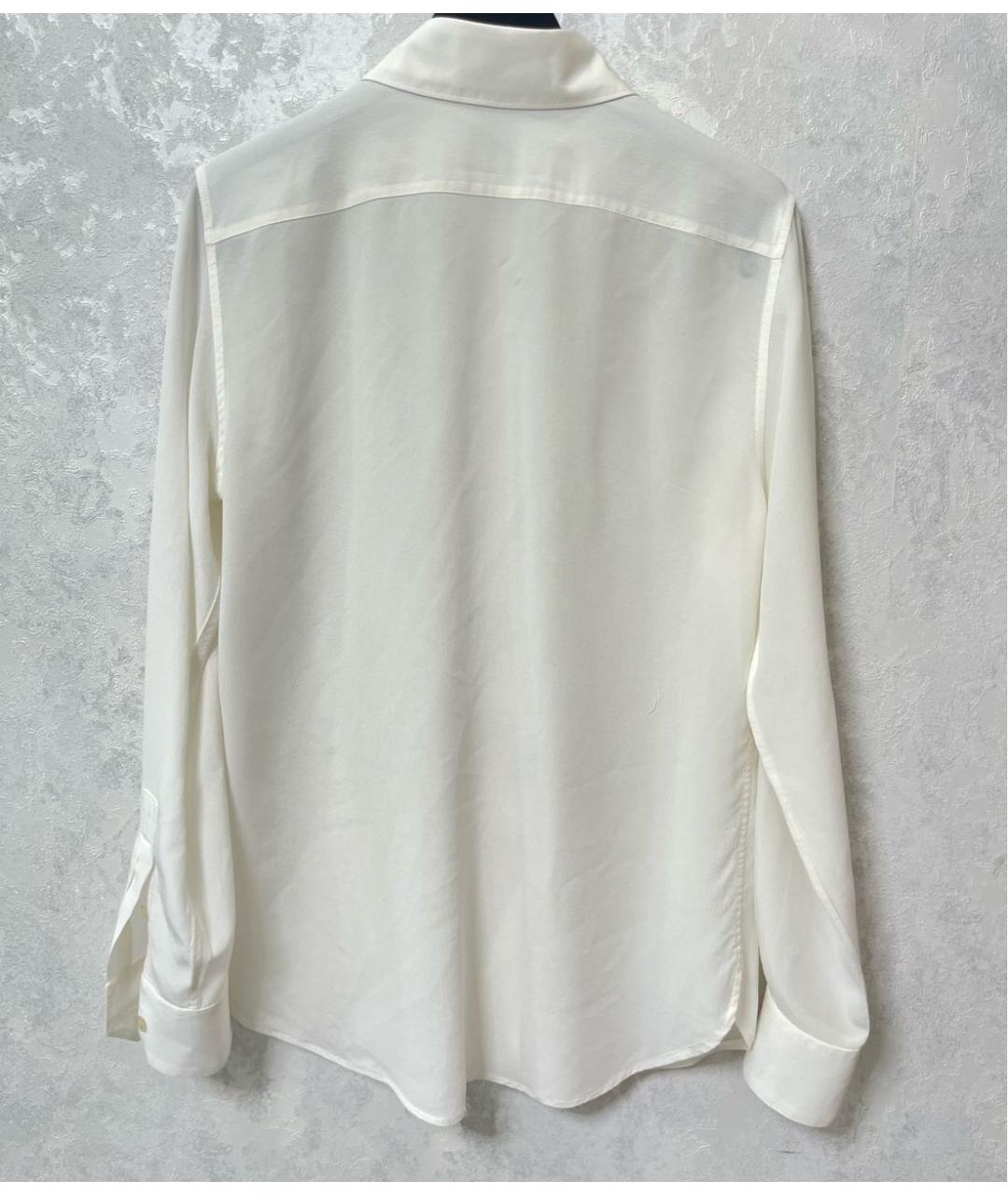 SAINT LAURENT Шелковая рубашка, фото 2