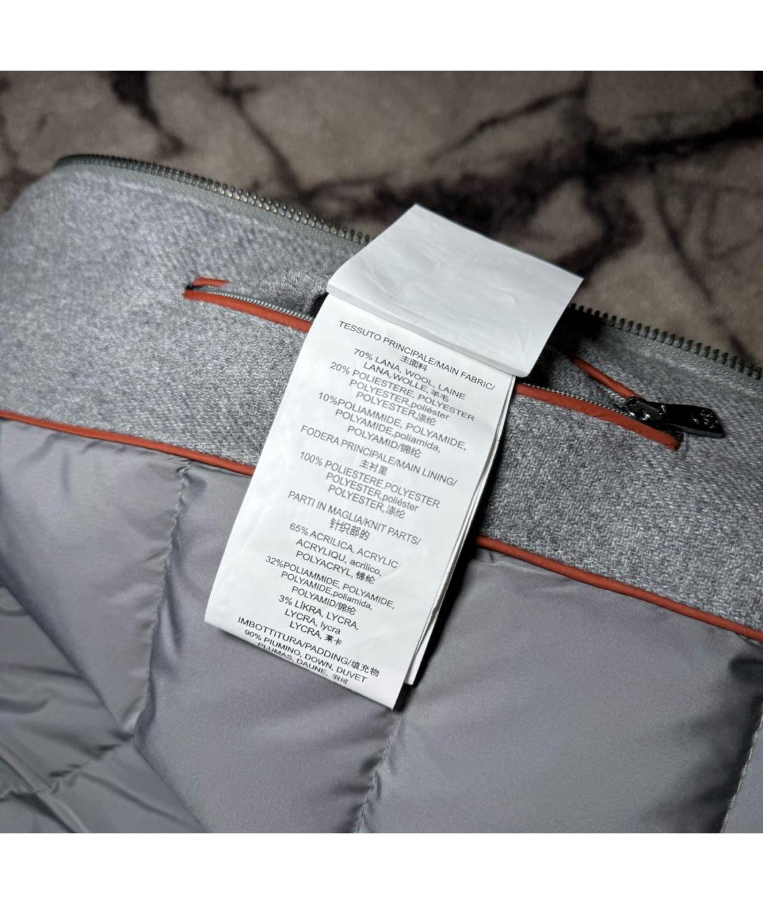 CORNELIANI Серая шерстяная куртка, фото 7