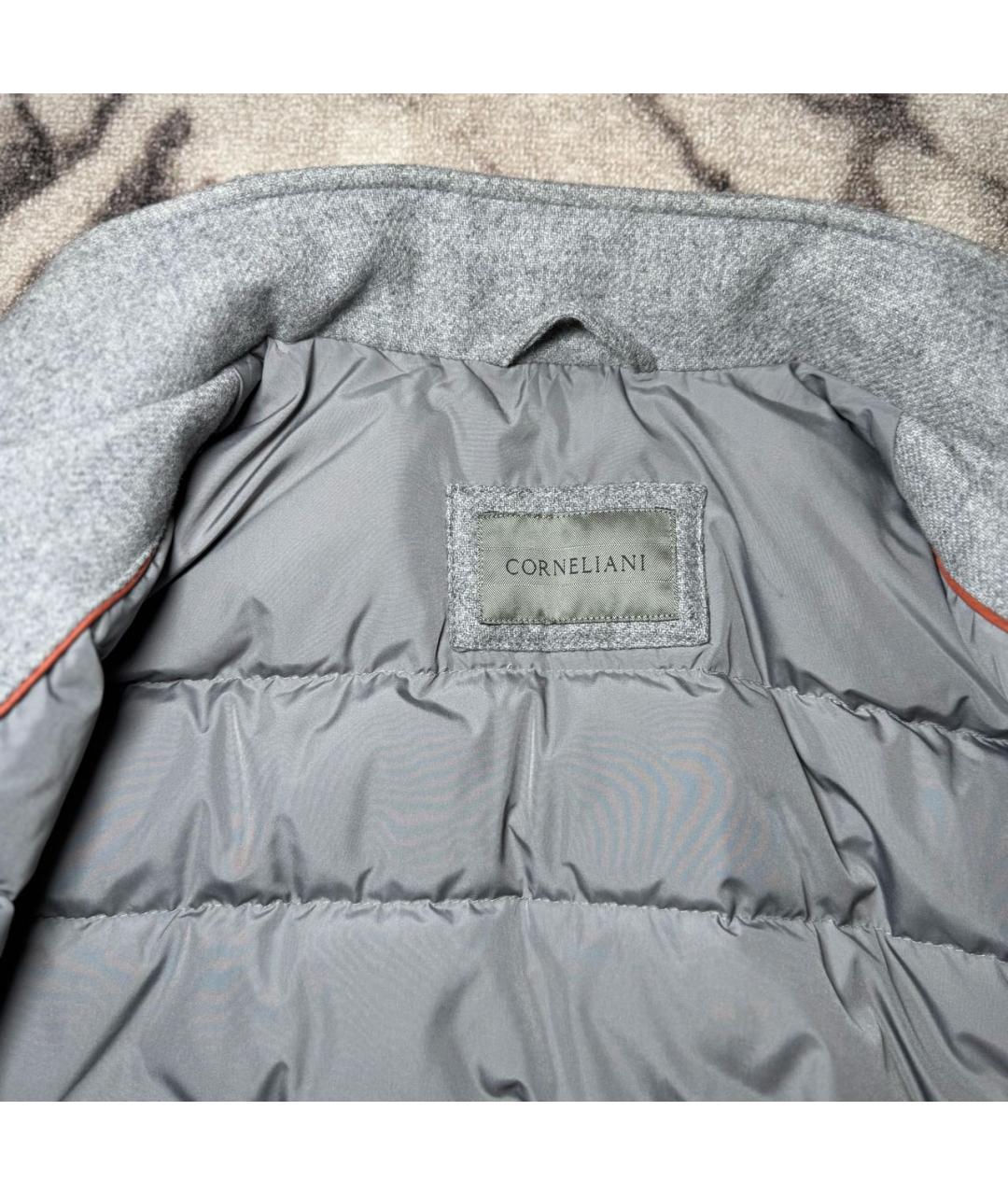 CORNELIANI Серая шерстяная куртка, фото 4