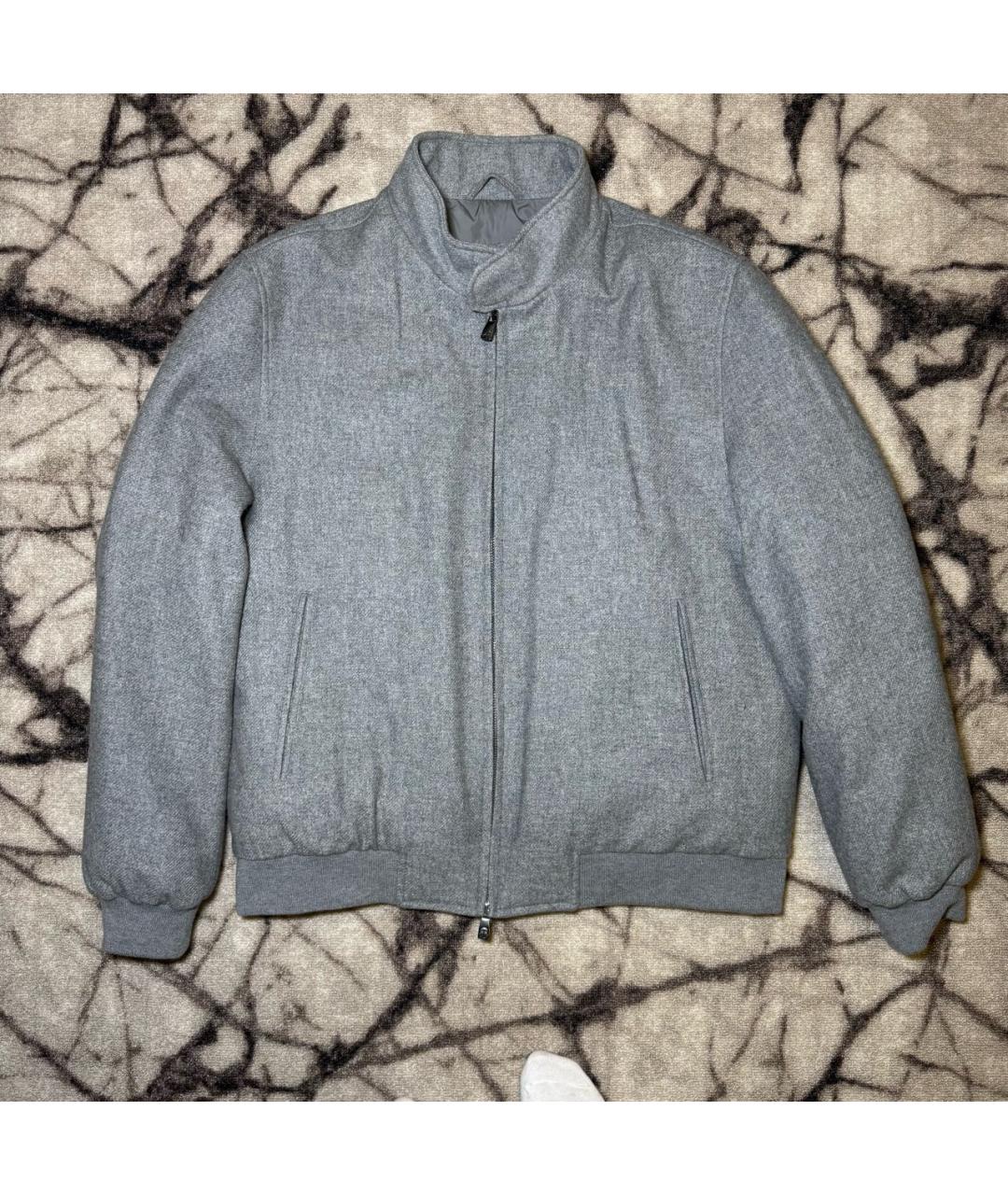 CORNELIANI Серая шерстяная куртка, фото 9