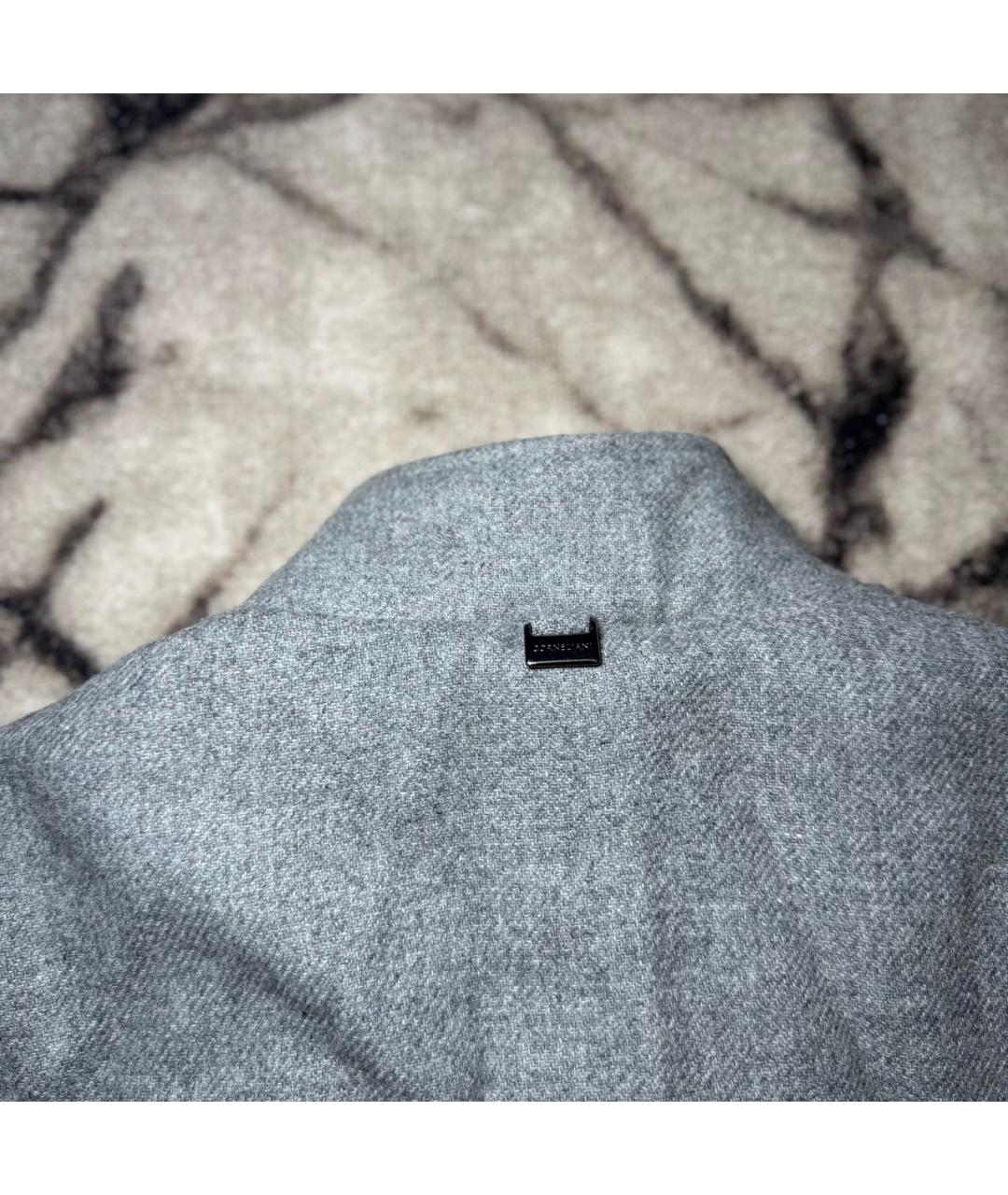 CORNELIANI Серая шерстяная куртка, фото 8