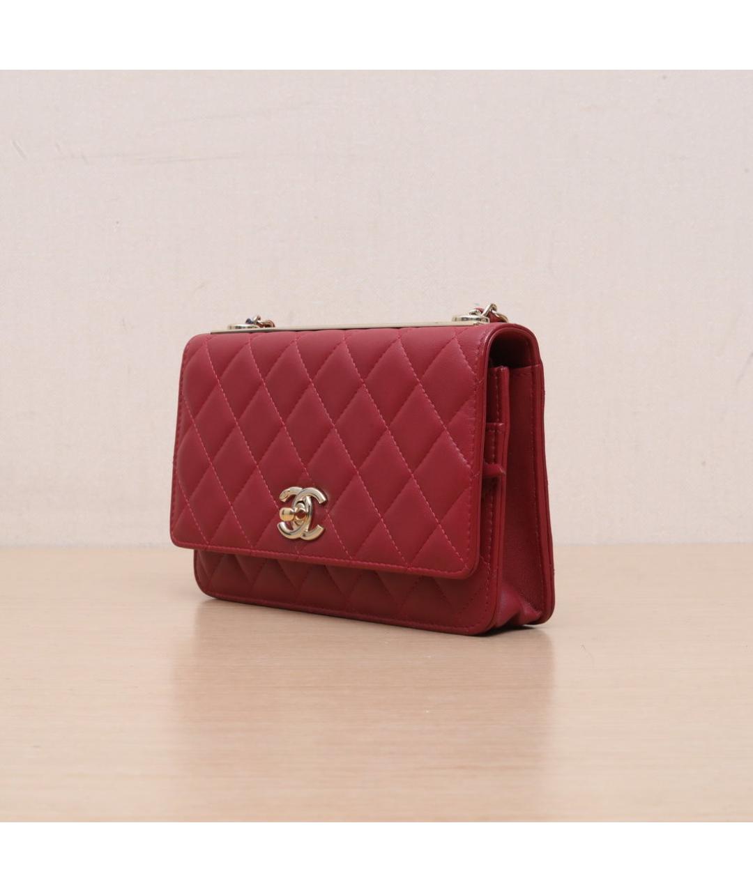 CHANEL Кожаная сумка через плечо, фото 3
