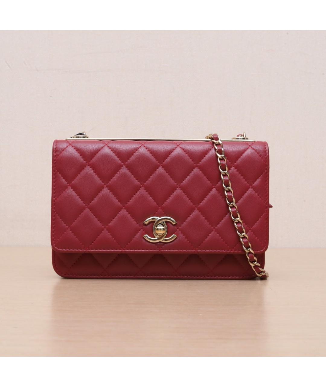 CHANEL Кожаная сумка через плечо, фото 2