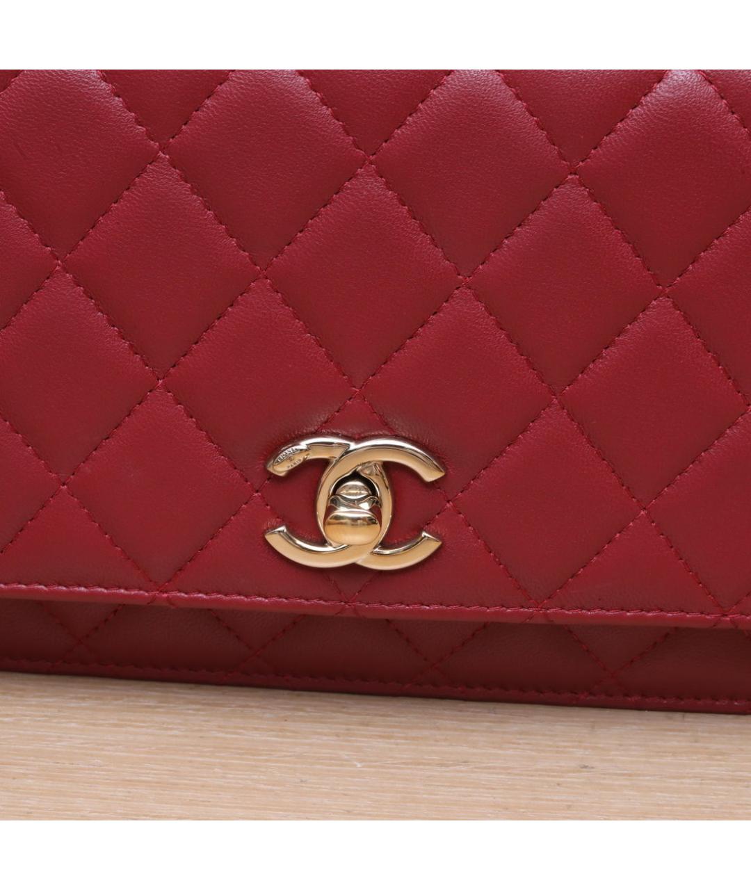 CHANEL Кожаная сумка через плечо, фото 6