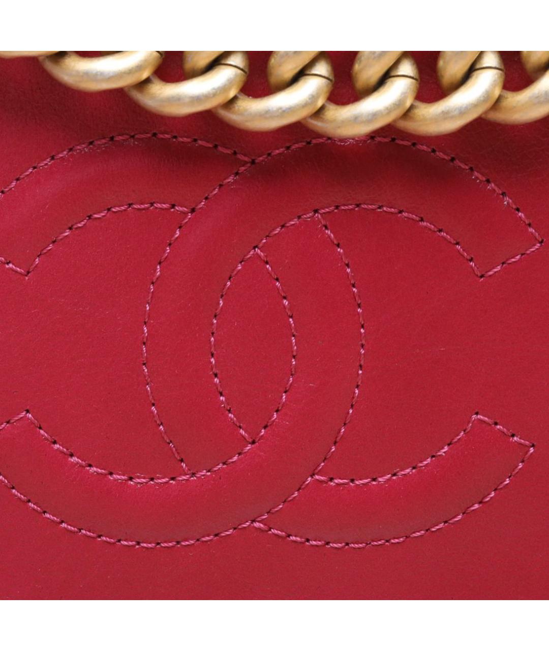 CHANEL Кожаная сумка через плечо, фото 7