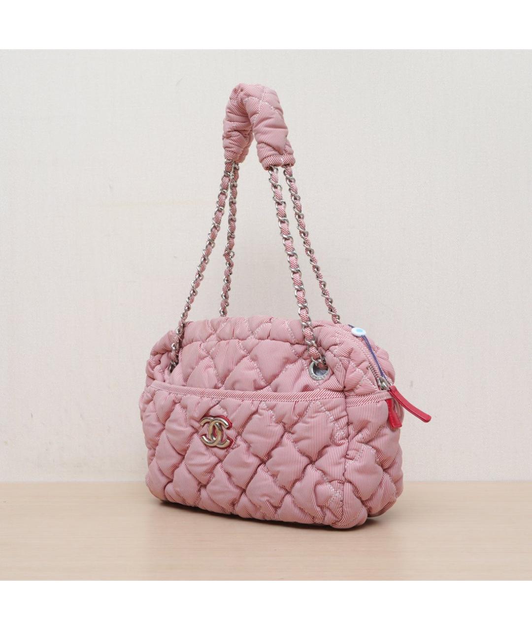CHANEL Красная кожаная косметичка, фото 3