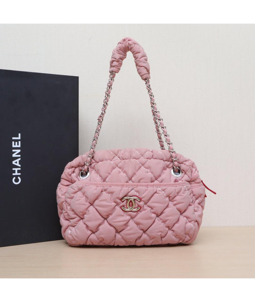 CHANEL Красная кожаная косметичка, фото 10