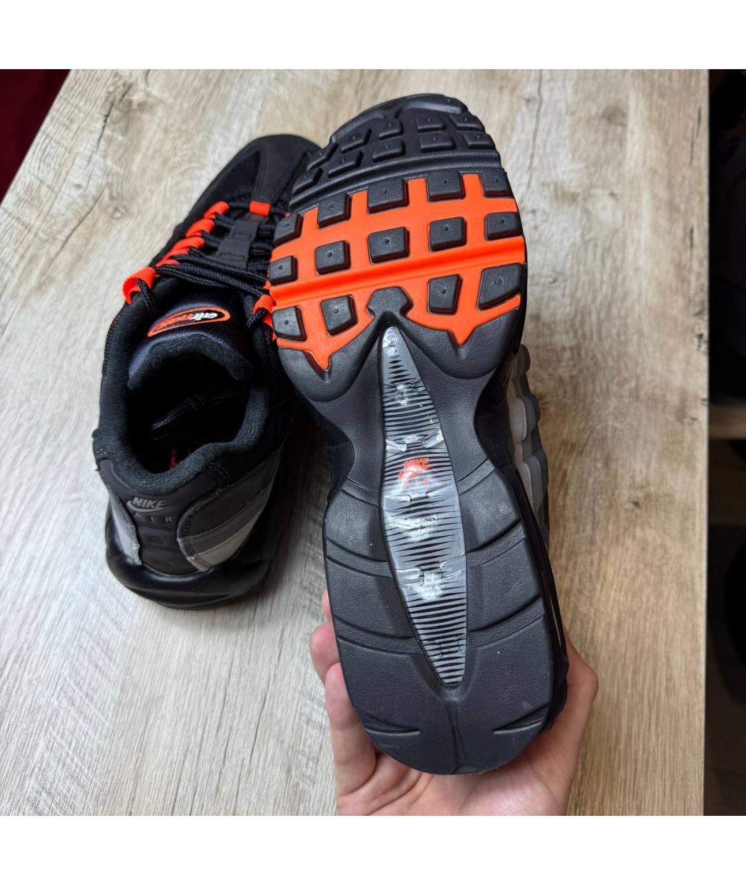 NIKE Серые низкие кроссовки / кеды, фото 7