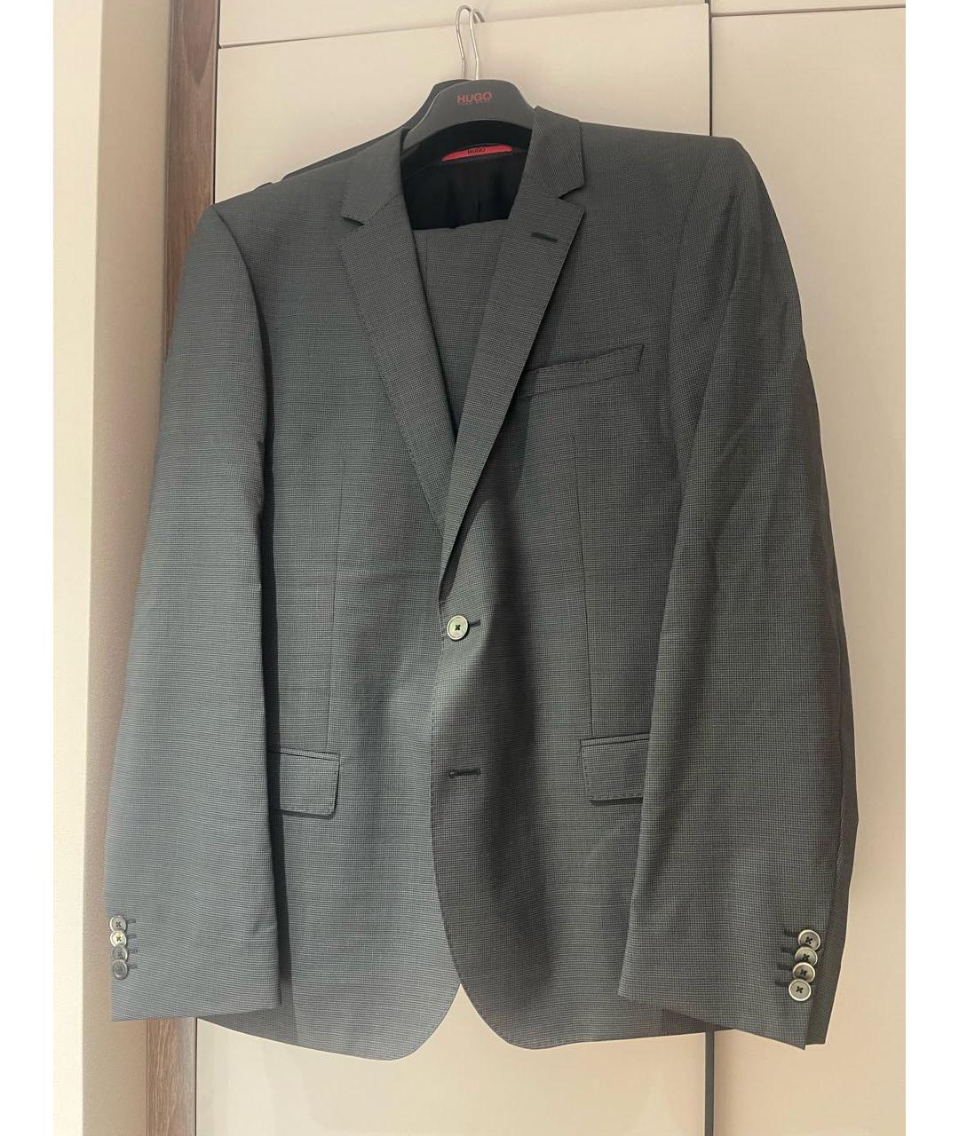 HUGO BOSS Коричневый классический костюм, фото 5