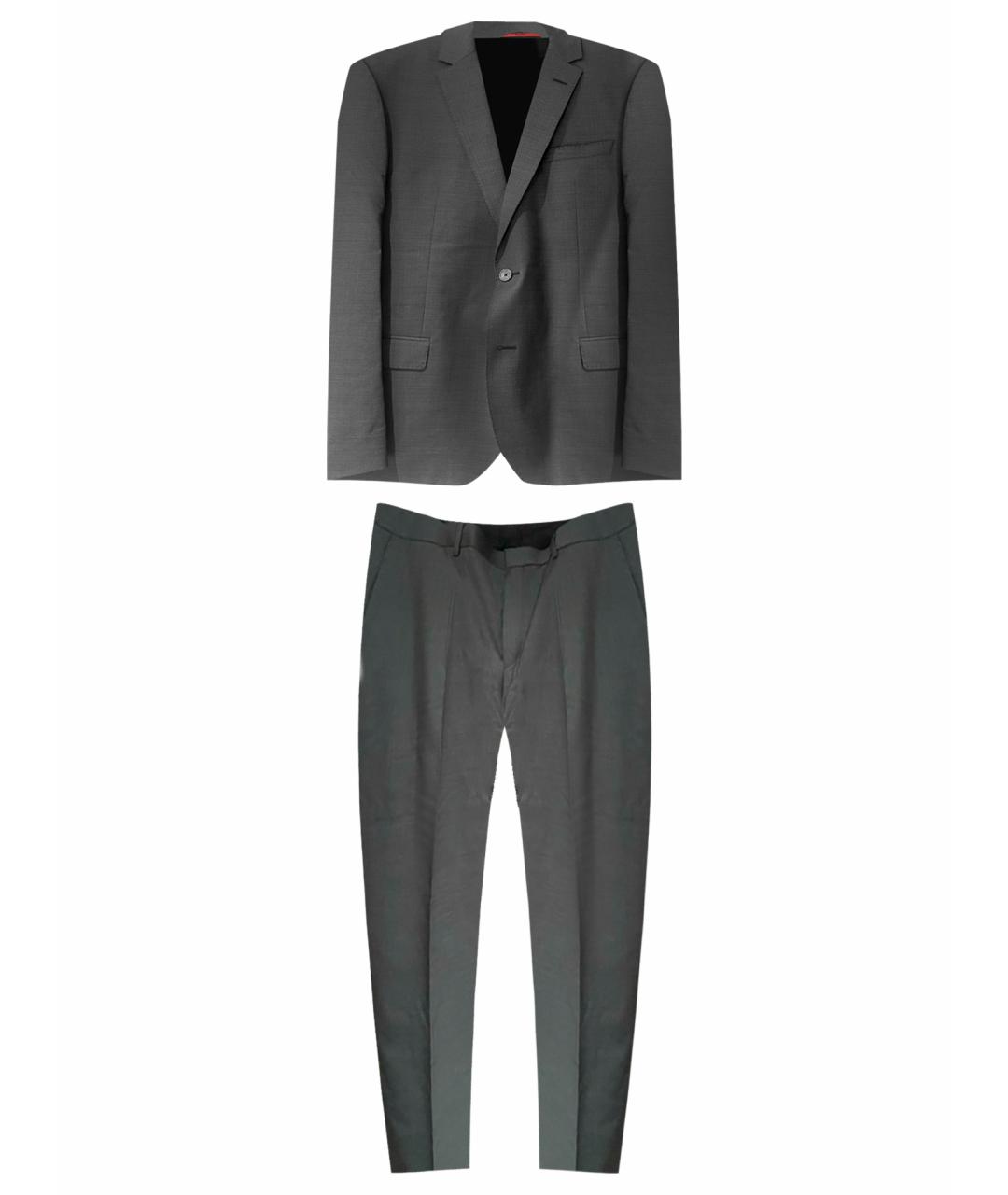 HUGO BOSS Коричневый классический костюм, фото 1