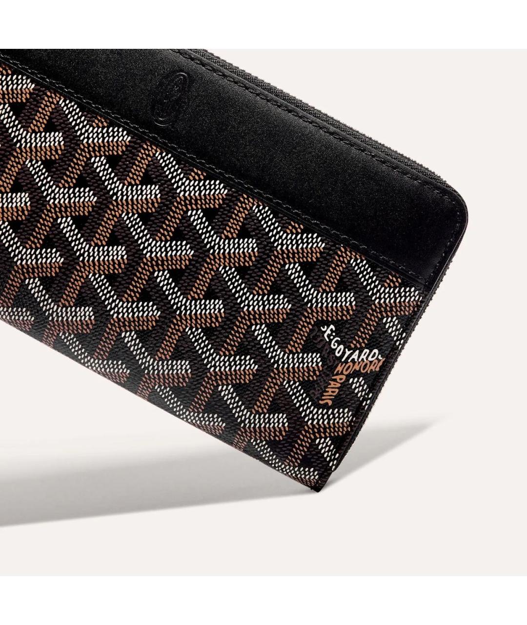GOYARD Черный кошелек, фото 3