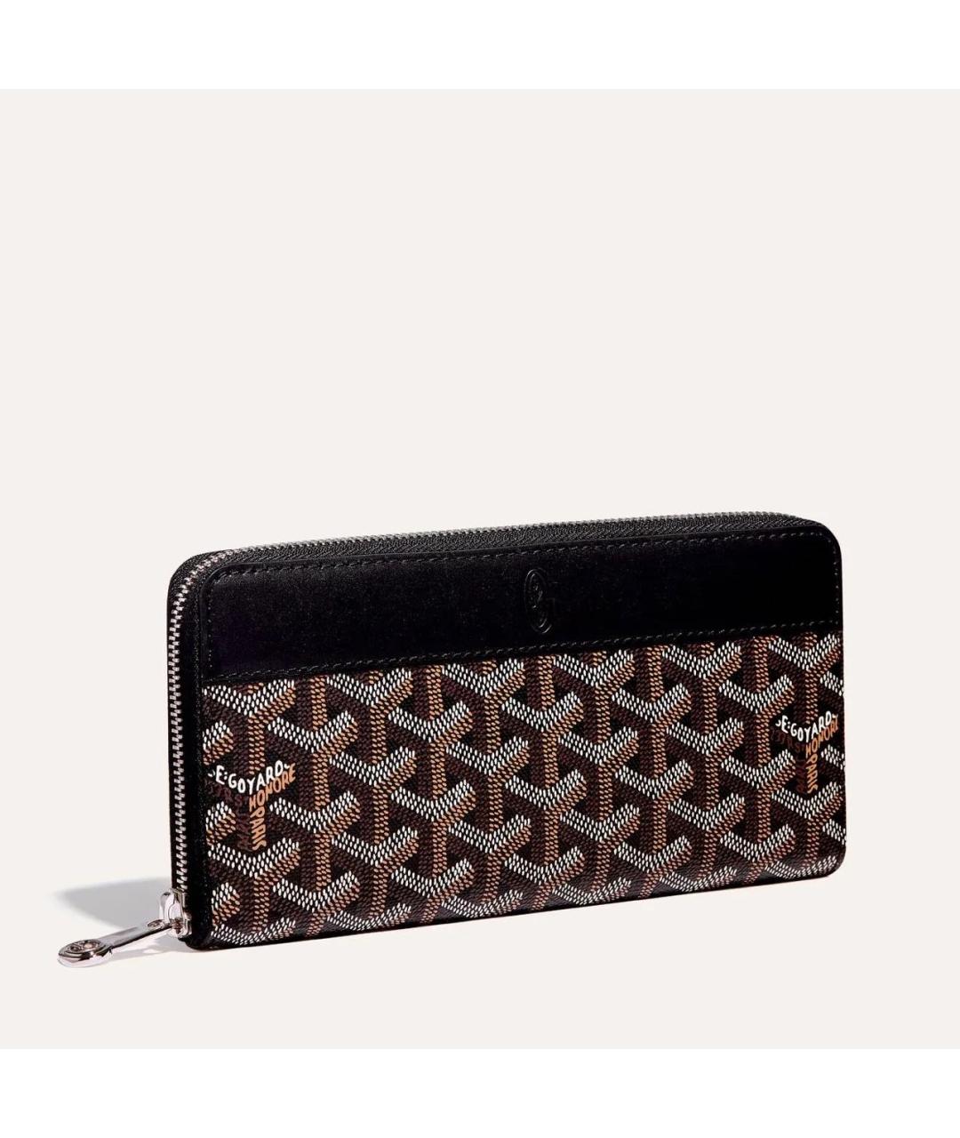 GOYARD Черный кошелек, фото 4
