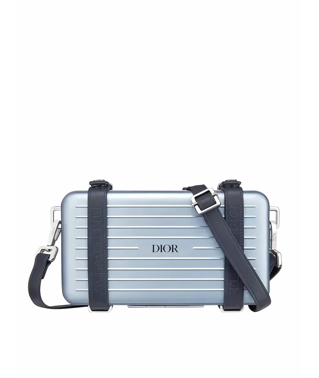 CHRISTIAN DIOR Синяя сумка на плечо, фото 1