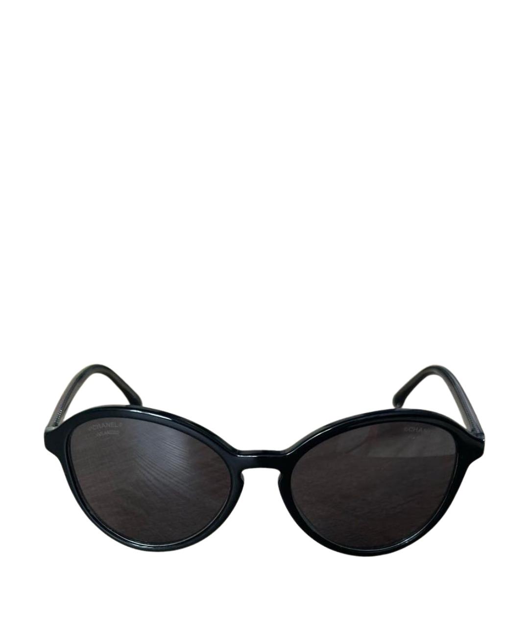 CHANEL Черные солнцезащитные очки, фото 1