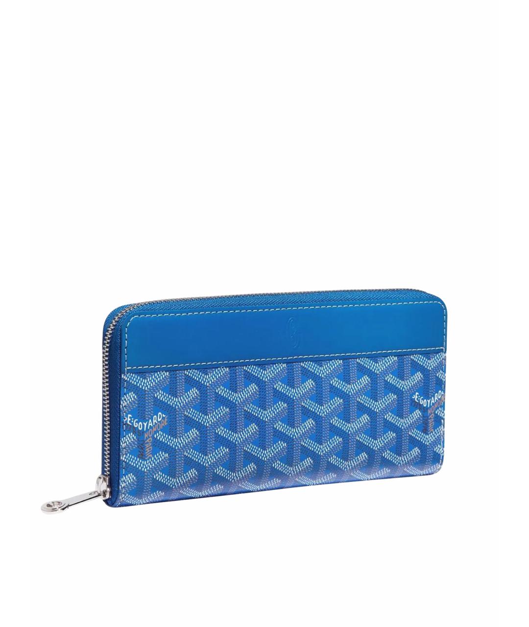 GOYARD Синий кошелек, фото 1