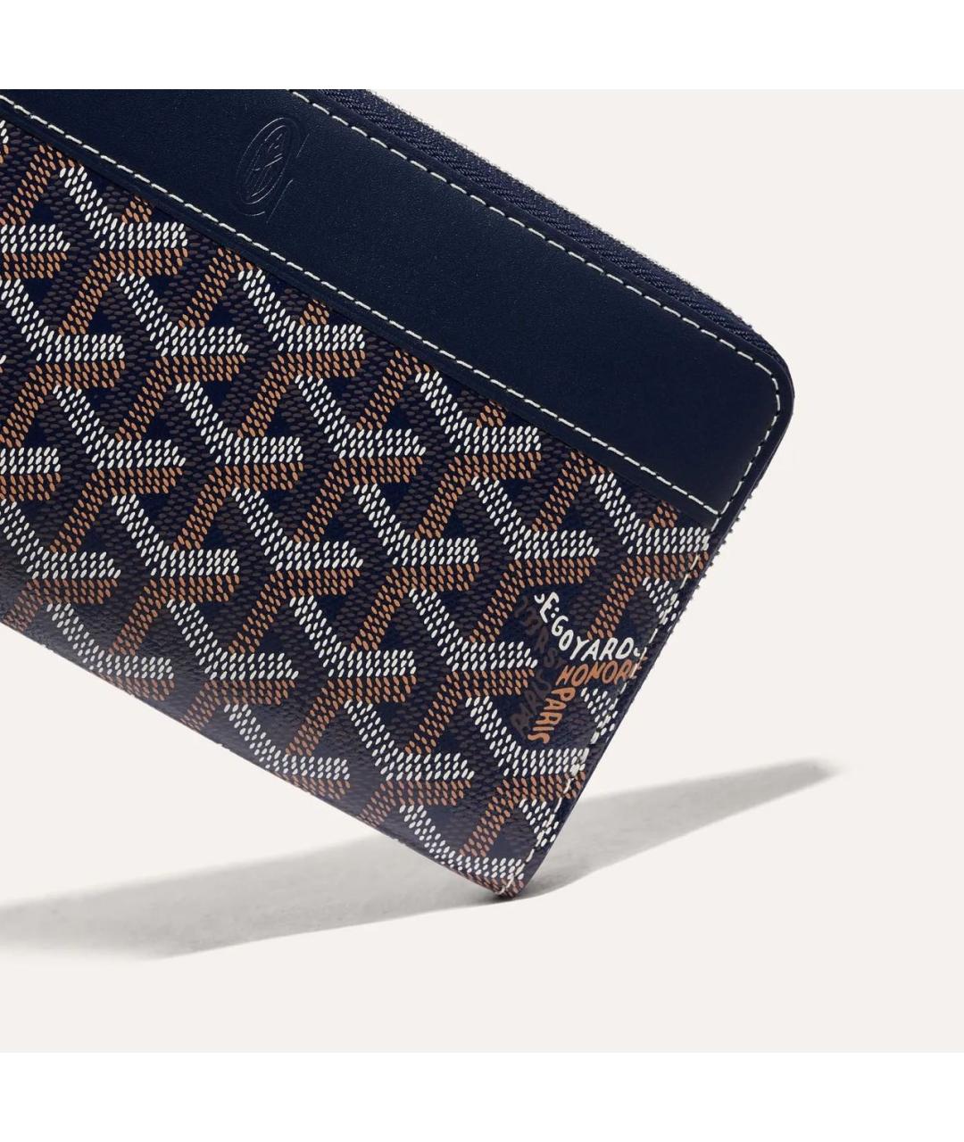 GOYARD Темно-синий кошелек, фото 3