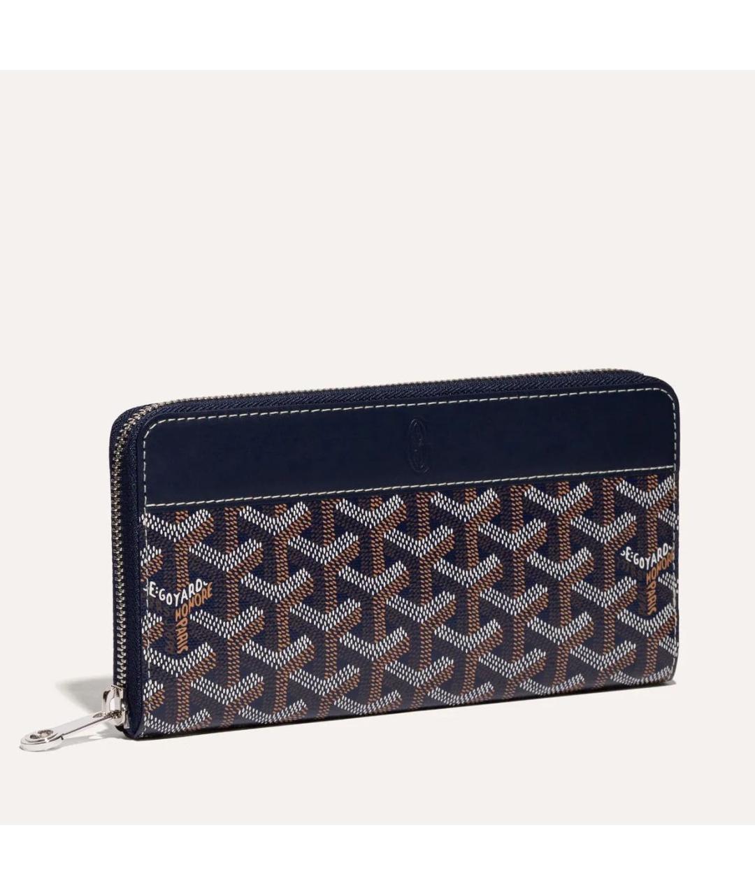 GOYARD Темно-синий кошелек, фото 4