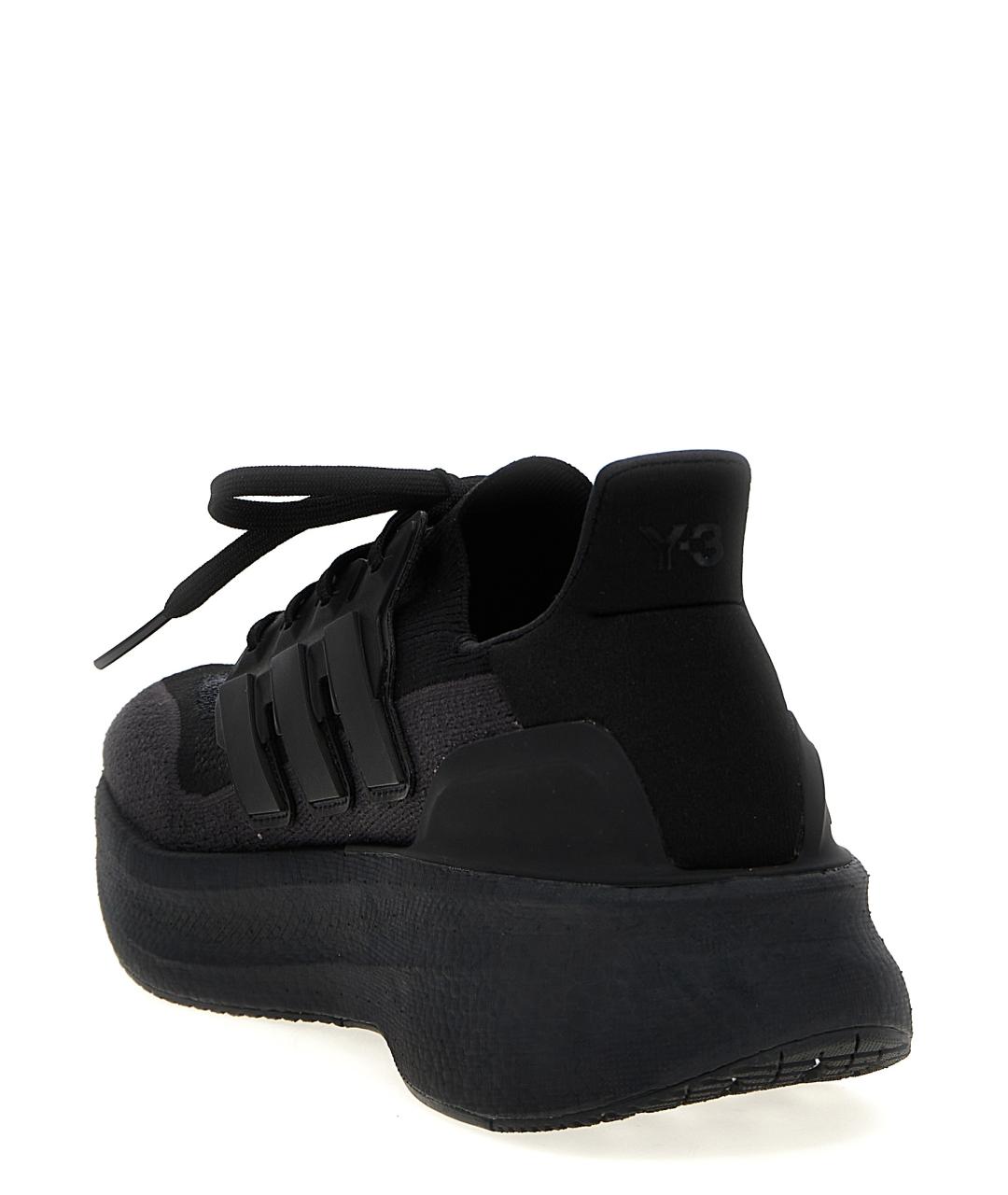 Y-3 Черные текстильные кроссовки, фото 3