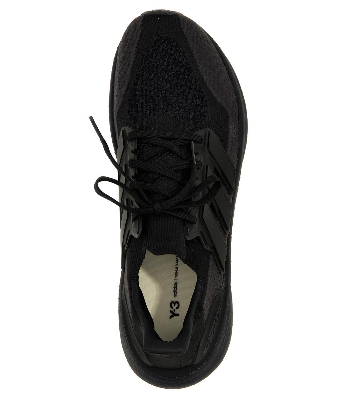 Y-3 Черные текстильные кроссовки, фото 4