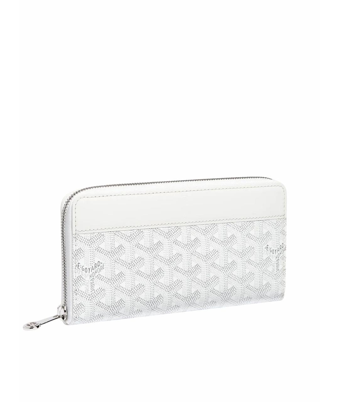 GOYARD Белый кошелек, фото 1