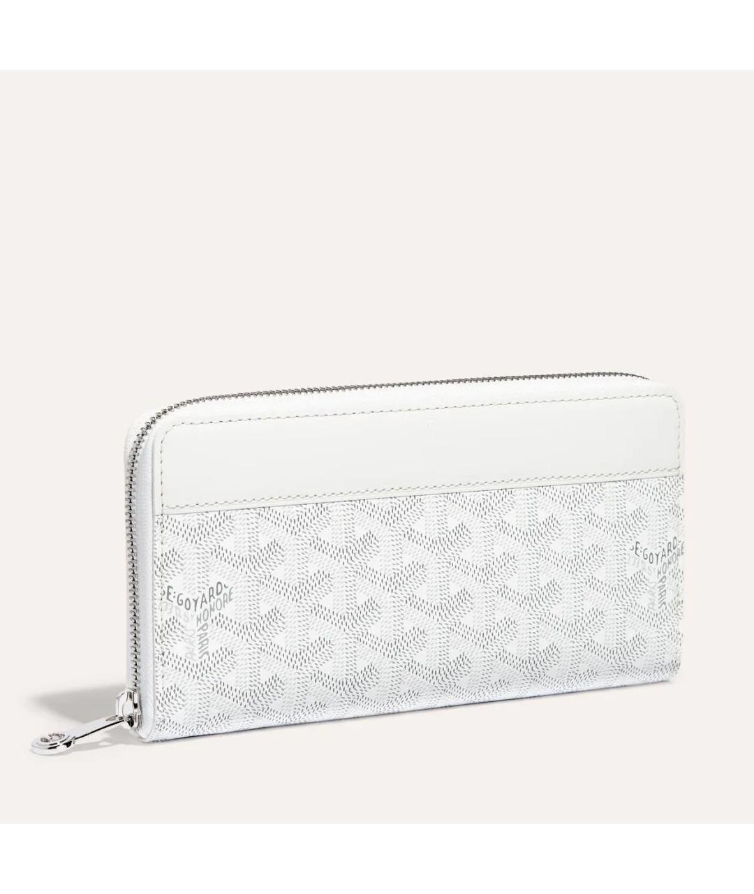 GOYARD Белый кошелек, фото 4