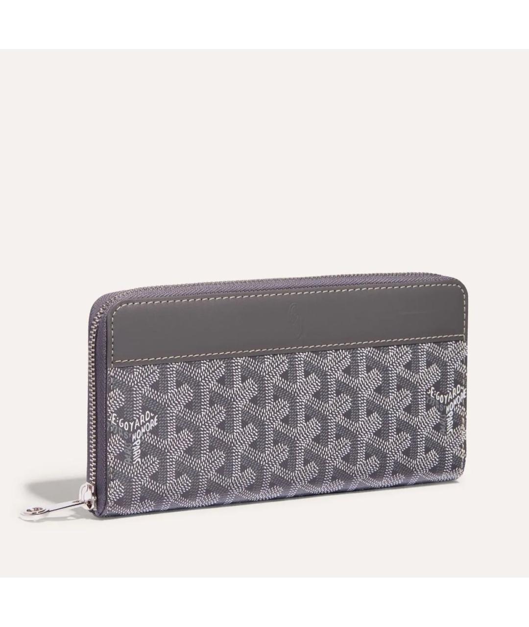 GOYARD Серый кошелек, фото 4
