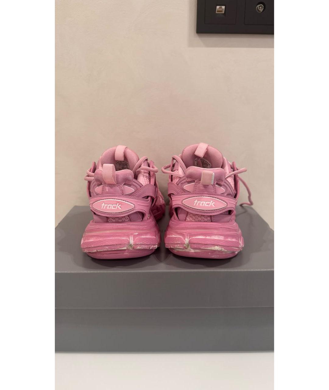 BALENCIAGA Розовые кроссовки, фото 3