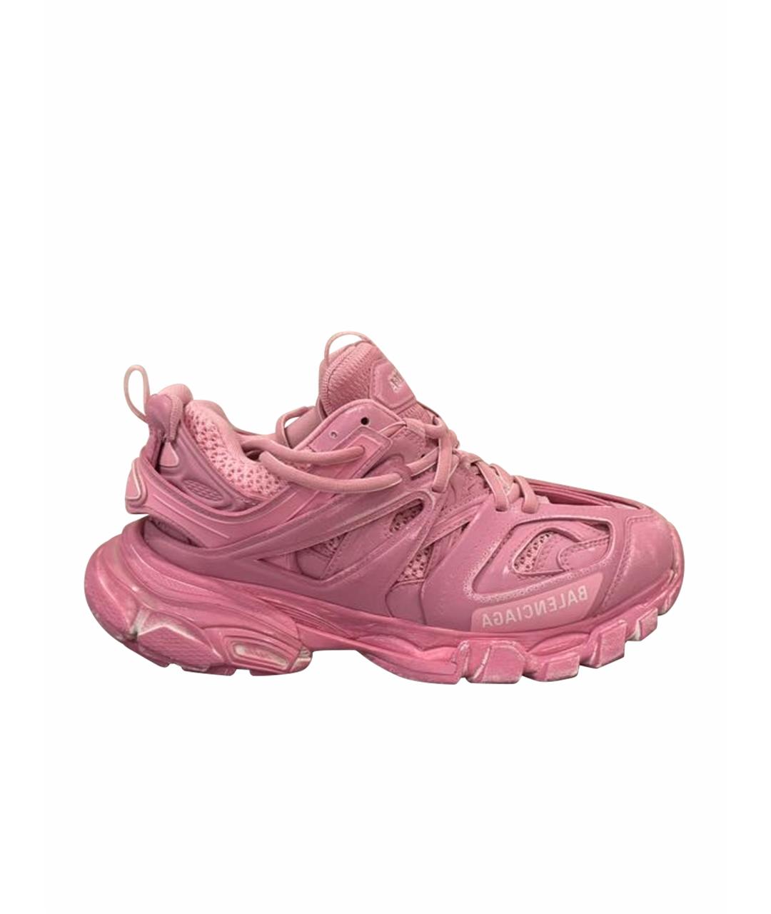 BALENCIAGA Розовые кроссовки, фото 6