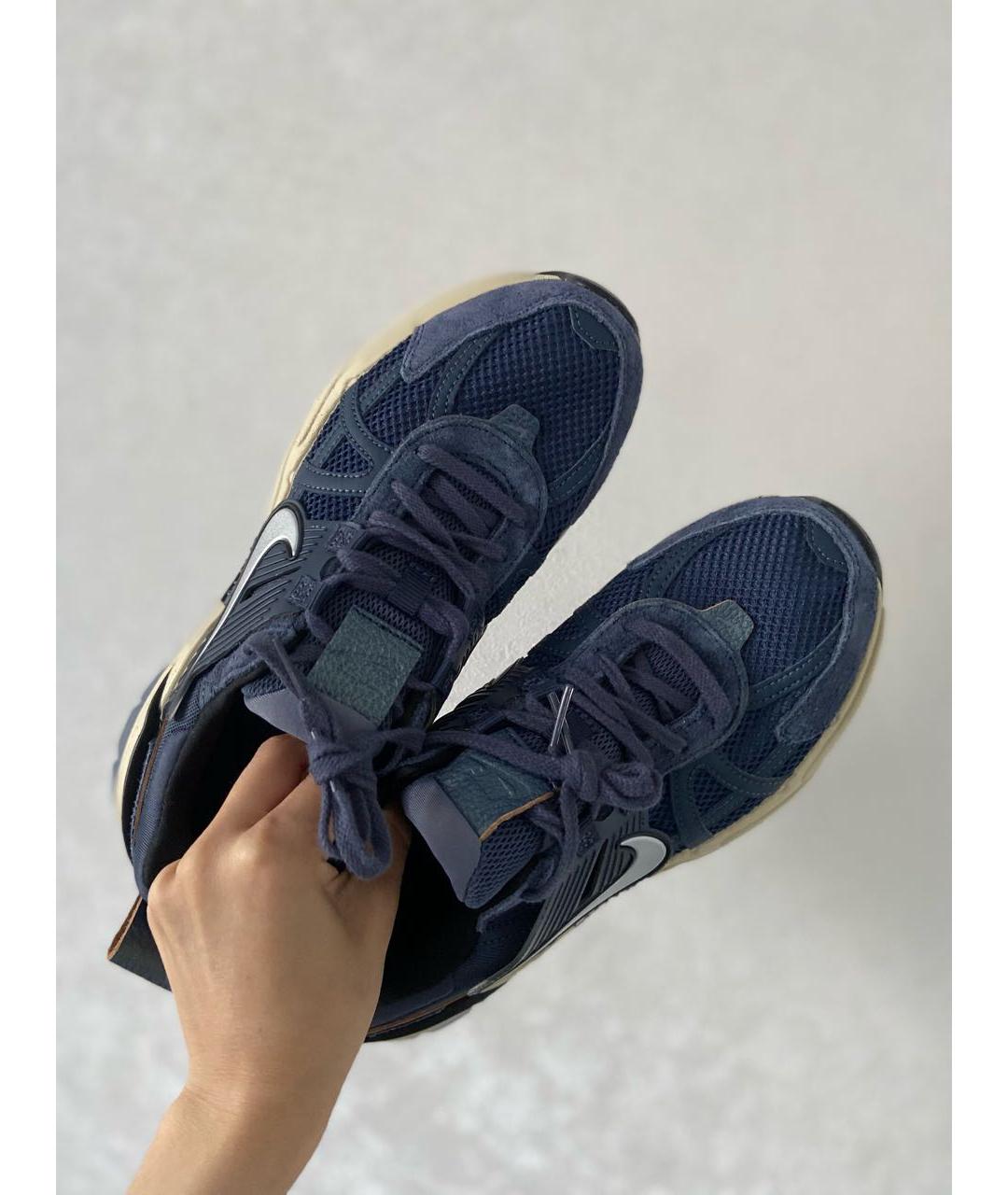 NIKE Синие замшевые кроссовки, фото 3