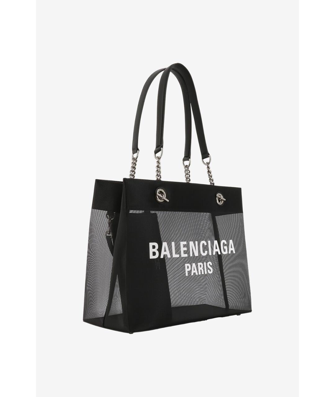 BALENCIAGA Черная сумка тоут, фото 2