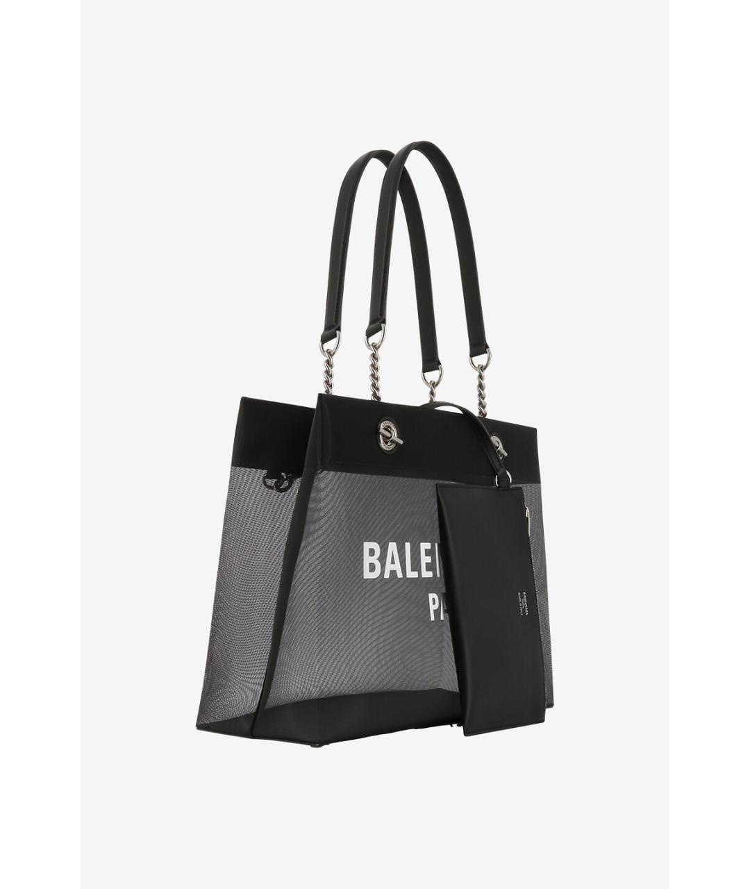 BALENCIAGA Черная сумка тоут, фото 5