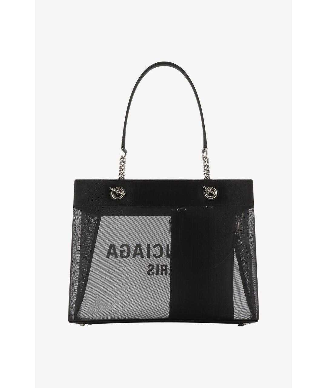 BALENCIAGA Черная сумка тоут, фото 3