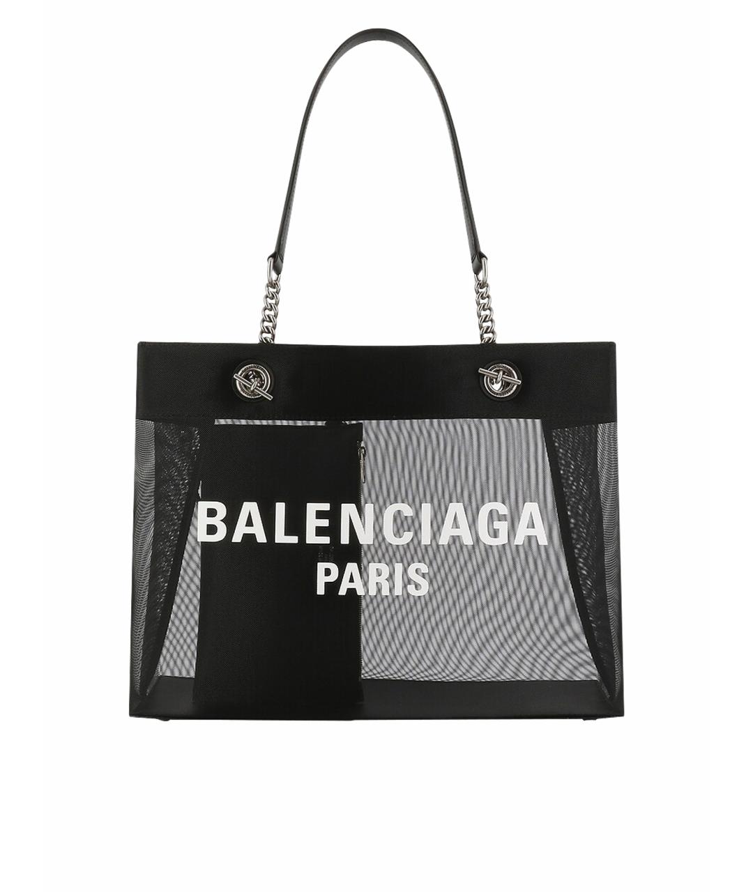 BALENCIAGA Черная сумка тоут, фото 1