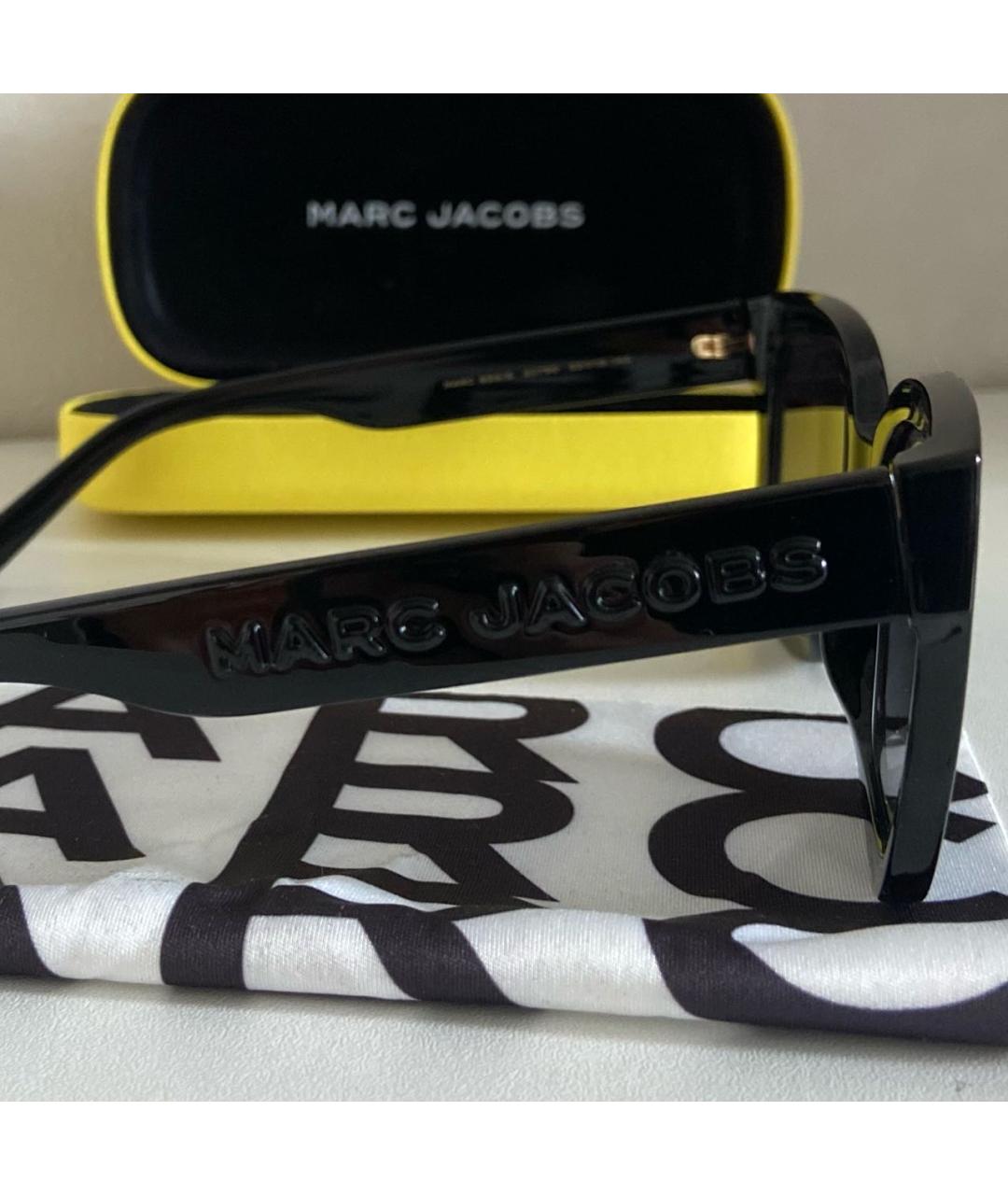 MARC JACOBS Черные пластиковые солнцезащитные очки, фото 3