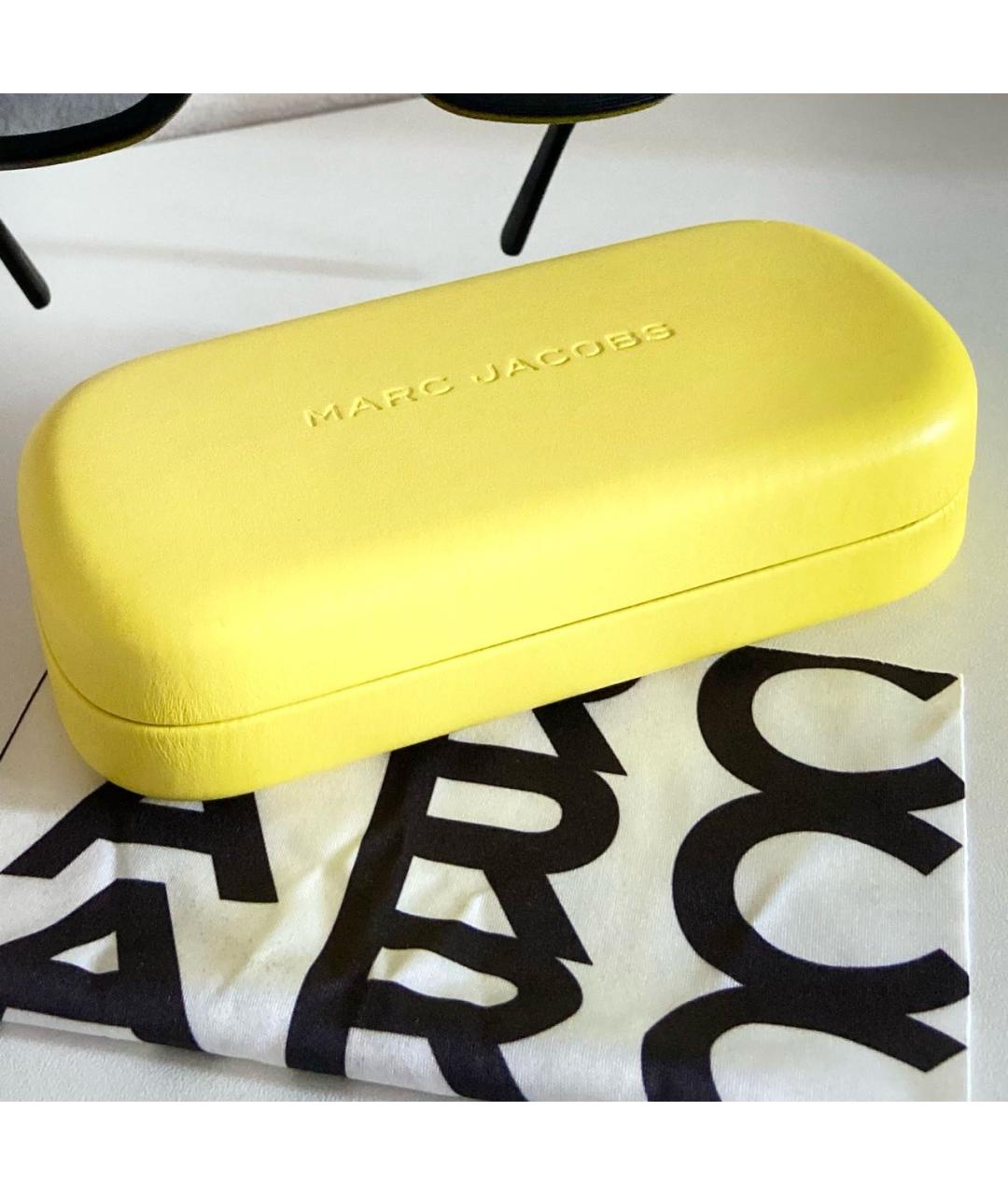 MARC JACOBS Черные пластиковые солнцезащитные очки, фото 4