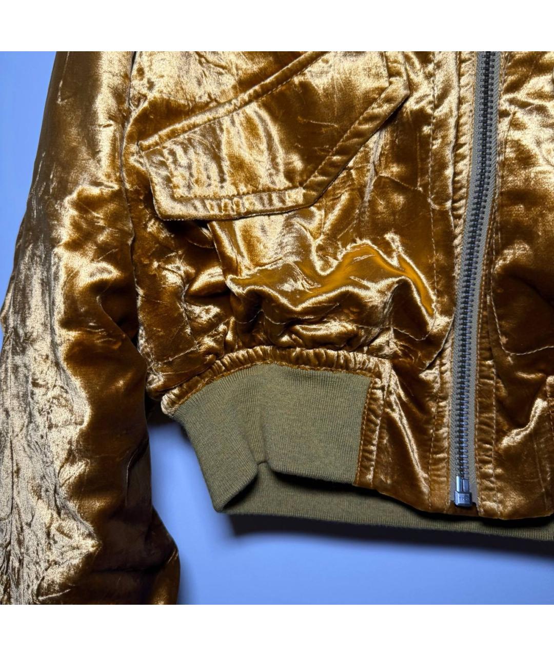 HAIDER ACKERMANN Золотая куртка, фото 4